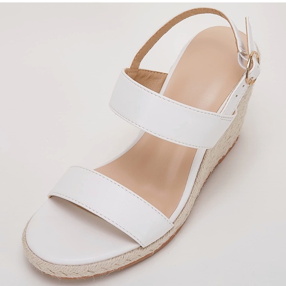 Espadrille Wedge Sandals - Picture 3 of 5